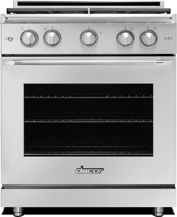 Dacor® Professional 30" Stainless Steel Pro Style Gas Range