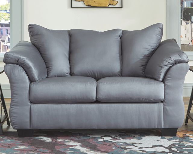 Signature Design by Ashley® Darcy Steel Loveseat and Sofa Set 1