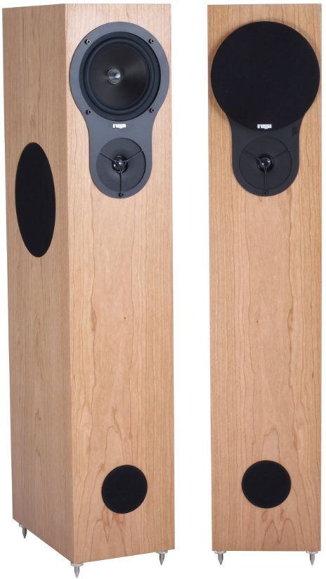 Rega 5" 2.5-Way Floor Standing Speakers-Cherry
