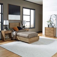 homestyles® Big Sur 4 Piece Oak Twin Bedroom Set