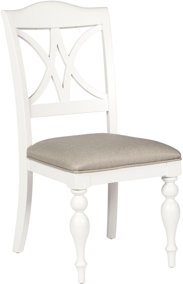 Liberty Furniture Summer House Oyster White Side Chair-0
