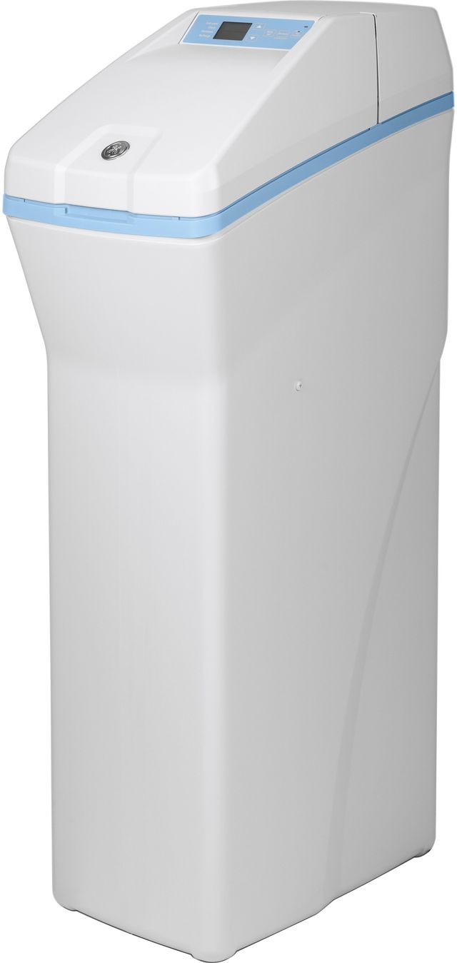 GE® 40,000 Grain Light Gray Smart Water Softener-1