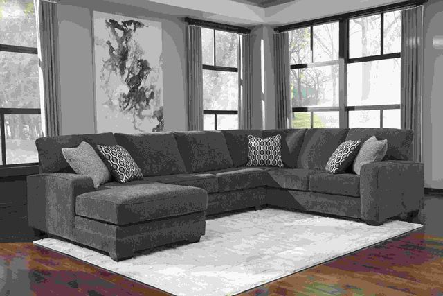 Benchcraft® Tracling Slate 3-Piece Sectional with Chaise 1