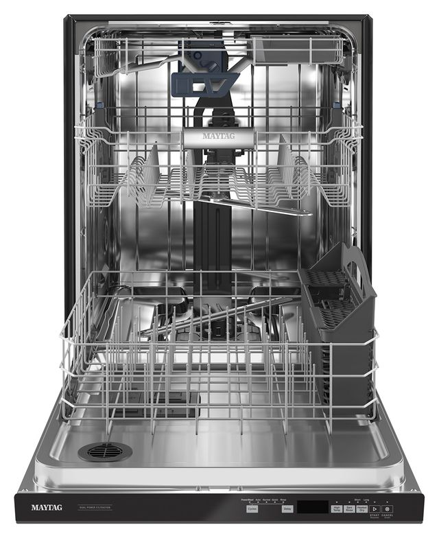 Maytag® 24" Black Built in Dishwasher 3