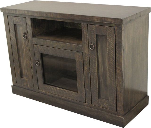 American Heartland Manufacturing Rustic Driftwood TV Stand 1