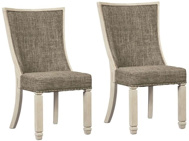 Signature Design by Ashley® Bolanburg 2-Piece Two-Tone Dining Chair Set-0
