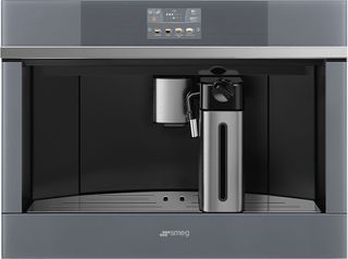 Smeg Linea 24" Mystic Gray Fully Automatic Coffee System