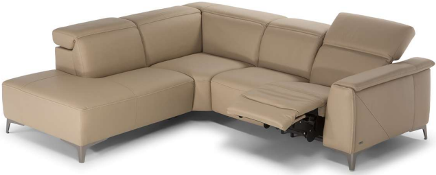 Natuzzi Editions Trionfo 4 Piece Reclining Sectional Fischer Furniture Rapid City Sd 5702