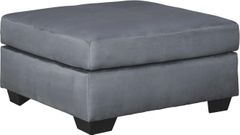 Signature Design by Ashley® Darcy Steel Oversized Accent Ottoman