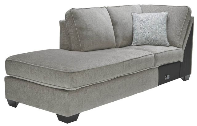 Signature Design by Ashley® Altari 2-Piece Alloy Sleeper Sectional with Chaise 1