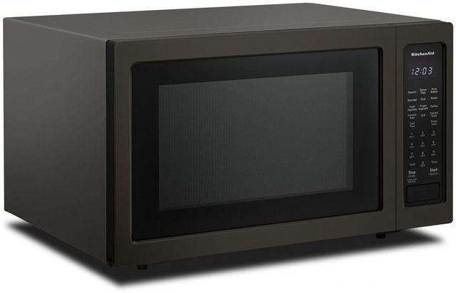 KitchenAid® 1.5 Cu. Ft. Black Stainless Steel with PrintShield™ Finish Countertop Convection Microwave 5