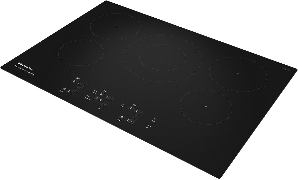 KitchenAid® 30" Black Electric Induction Cooktop