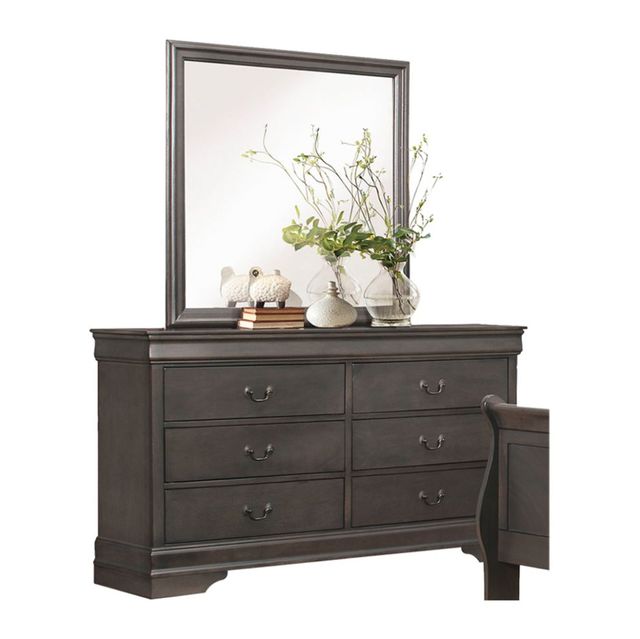 Homelegance Mayville Grey Dresser & Mirror-0