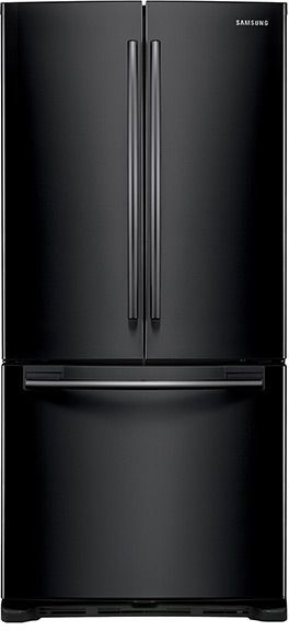 Samsung 19.5 Cu. Ft. French Door Refrigerator-Black-0