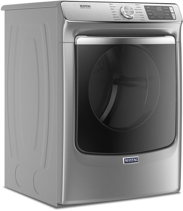 Maytag® 7.3 Cu. Ft. Metallic Slate Front Load Gas Dryer 3