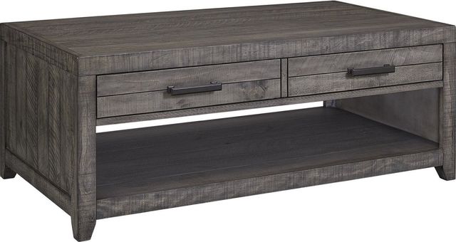 Parker House® Tempe Grey Stone Cocktail Table 0