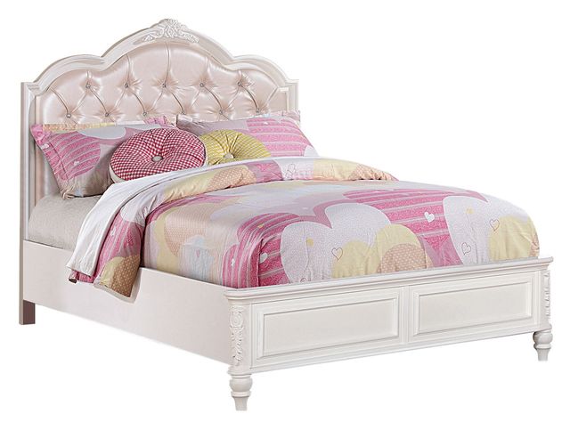 Coaster® Caroline Pink Youth Twin Bed 0