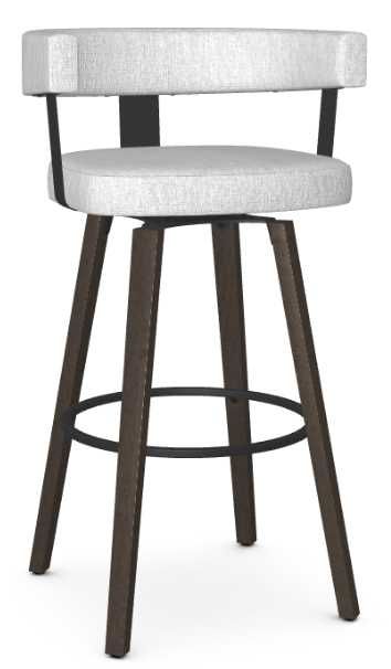 Amisco Customizable Fletcher Swivel Bar Stool Colders Milwaukee Area