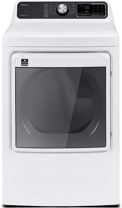 Midea® 7.5 Cu. Ft. White Front Load Electric Dryer 
