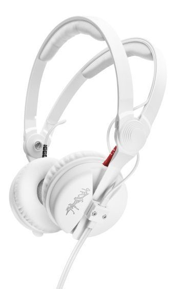 Sennheiser HD 25 Robin Schulz Edition White On-Ear Headphones