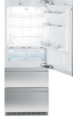 Liebherr 14.1 Cu. Ft. Stainless Steel Bottom Freezer Refrigerator 1