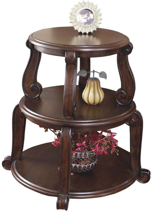 Signature Design by Ashley® Brookfield Dark Brown End Table 0