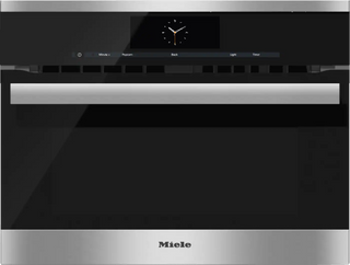 Miele H 6800 BM 24" Clean Touch Steel Speed Oven
