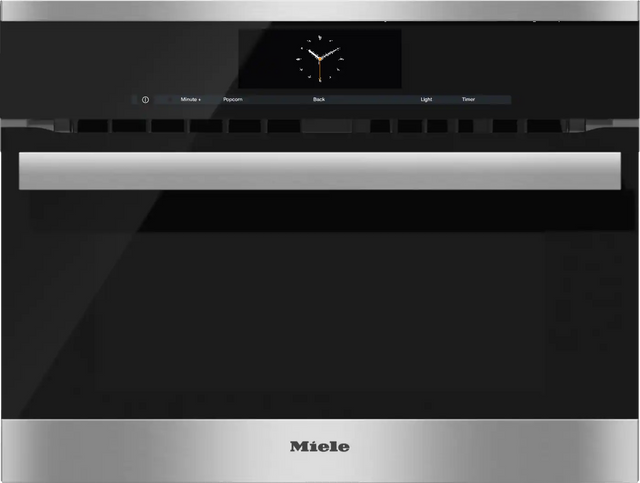 Miele H 6800 BM 24" Clean Touch Steel Speed Oven