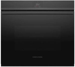 Fisher & Paykel Series 9 30" Black Electric Built In Single Oven