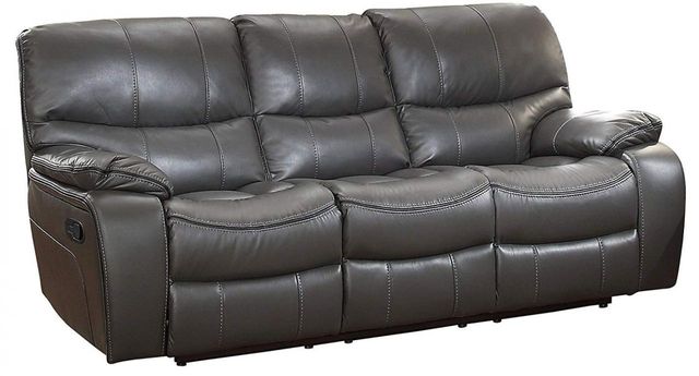 Homelegance® Pecos Gray Double Reclining Sofa