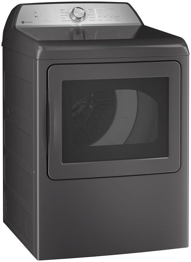 GE Profile™ 7.4 Cu. Ft. Diamond Gray Electric Dryer  1