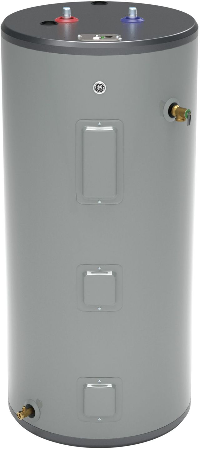 GE® 50 Gallon Gray Electric Water Heater-GE50S10BAM | Bargain Basement ...