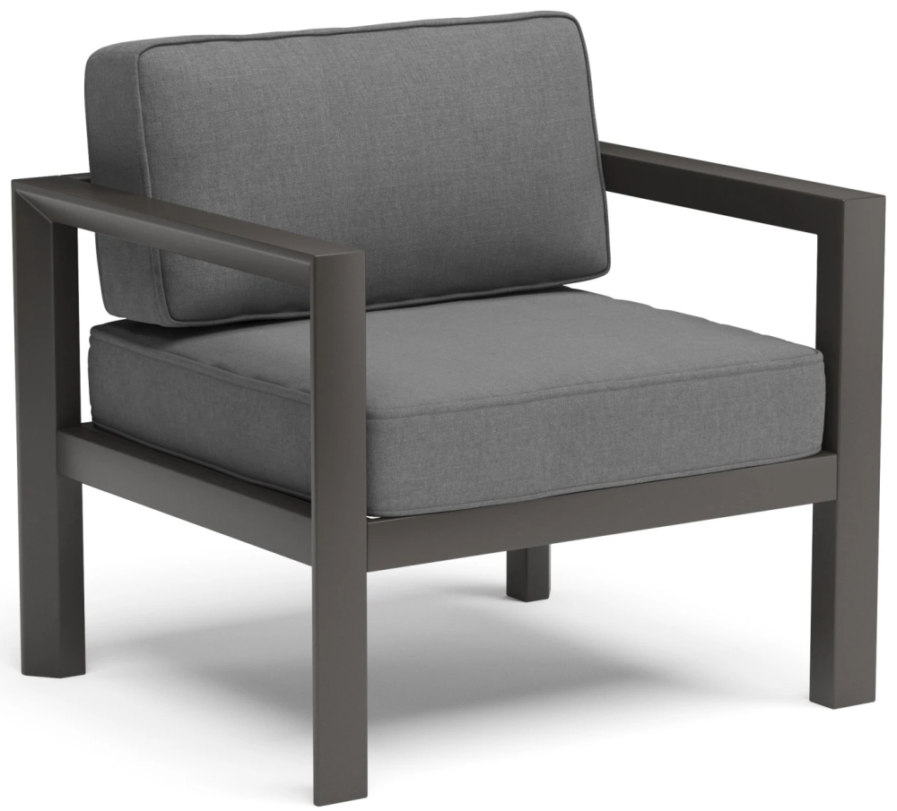 homestyles® Grayton Gray Outdoor Lounge Chair