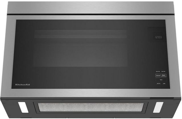 KitchenAid® 1.1 Cu. Ft. Stainless Steel Over The Range Microwave-3