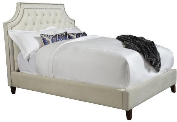 Parker House® Jasmine Champagne California King Panel Bed 1