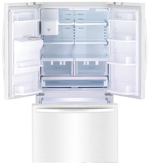Winia 25.5 Cu. Ft. White French Door Refrigerator 1
