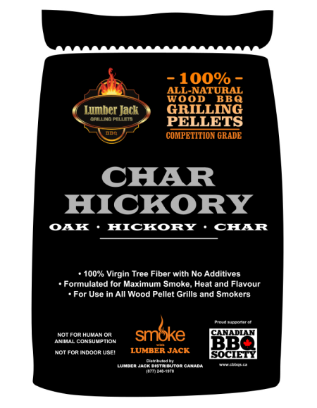 CHAR HICKORY LUMBER JACK BBQ PELLETS 0
