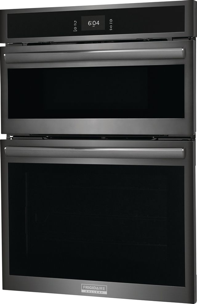Frigidaire Gallery® 30" Smudge-Proof® Black Stainless Steel Oven/Microwave Combo Electric Wall Oven 5