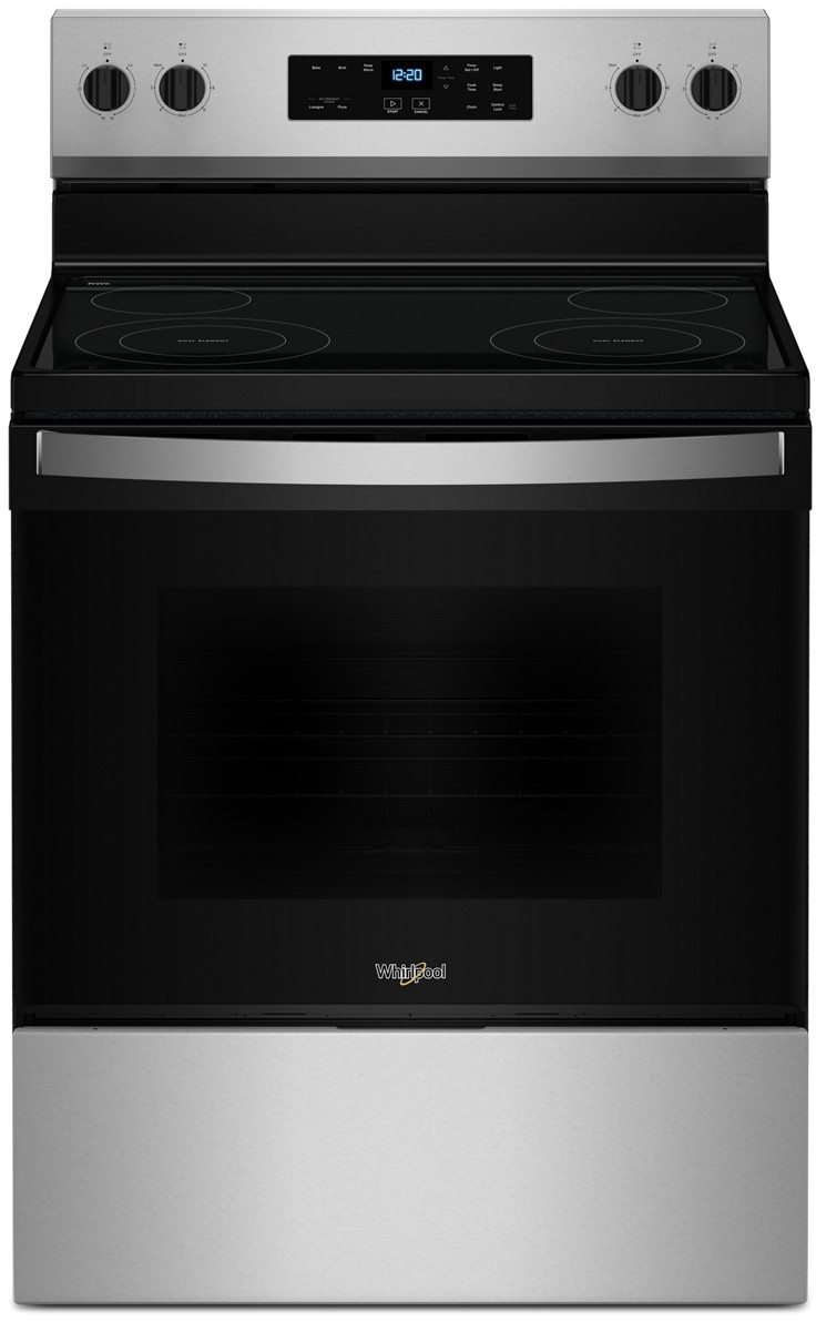 Whirlpool® 30" Freestanding Electric Range | Judd & Black | Bellingham ...