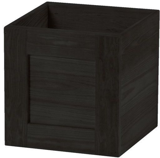 Crate Designs™ Furniture Cube Espresso Finish Accent Table