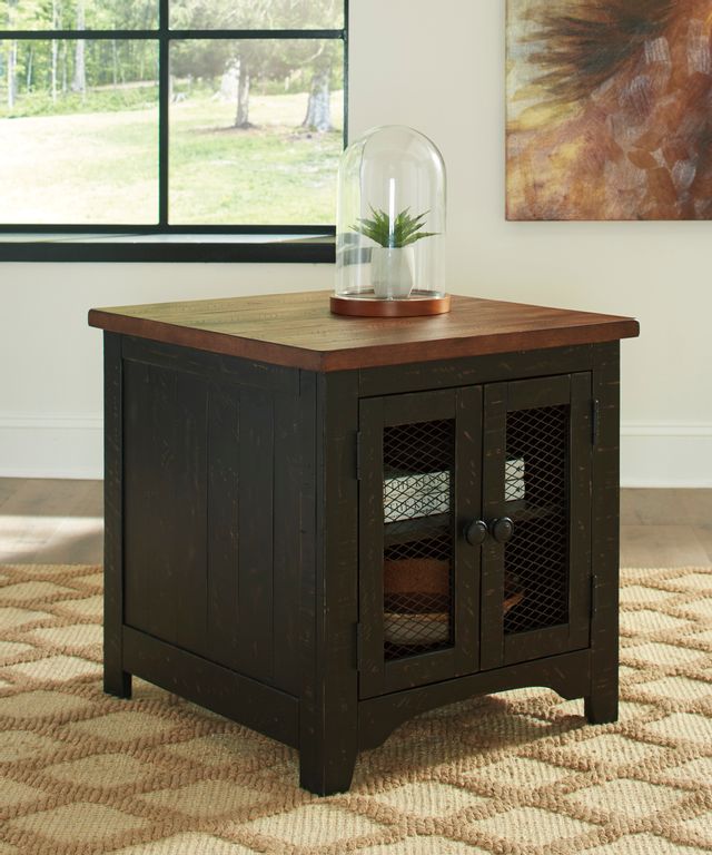 Signature Design by Ashley® Valebeck Two-Tone Rectangular End Table 5