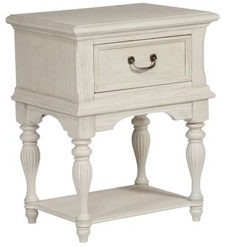 Liberty Furniture Bayside Antique White Nightstand