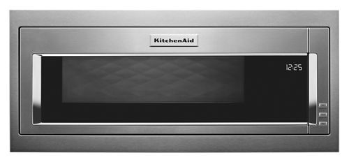 KitchenAid® 1.1 Cu. Ft. Stainless Steel Built In Low Profile Microwave
