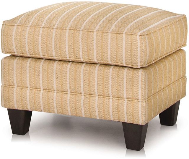 Smith Brothers 397 Collection Brown Ottoman 1