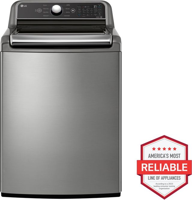 LG 5.3 Cu. Ft. Graphite Steel Top Load Washer | Orville's Home ...