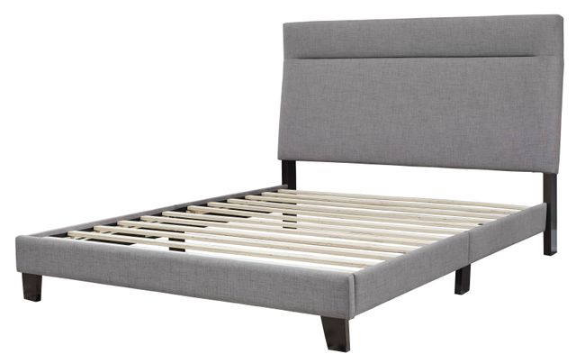 Signature Design by Ashley® Adelloni Gray Queen Upholstered Bed 3