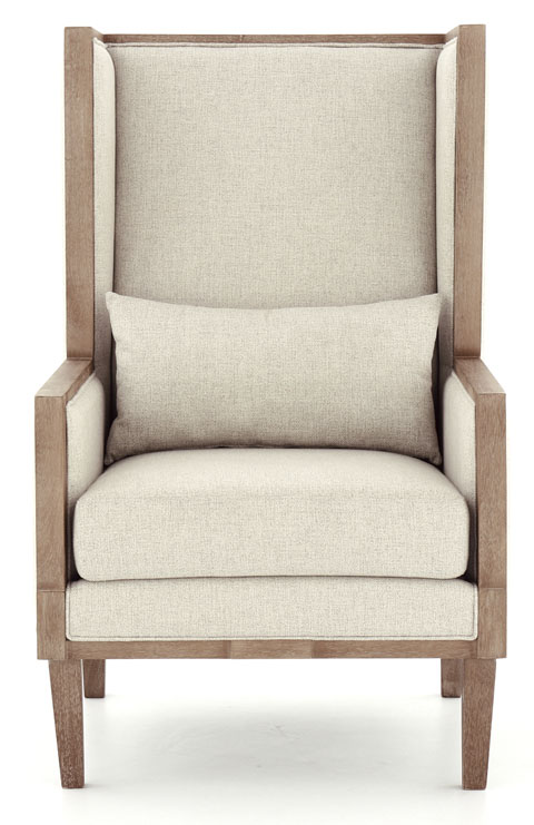 accent chair linen