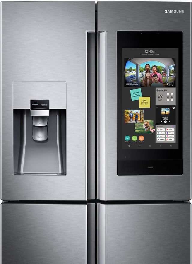 Samsung 22.0 Cu. Ft. Fingerprint Resistant Stainless Steel Counter Depth French Door Refrigerator 2