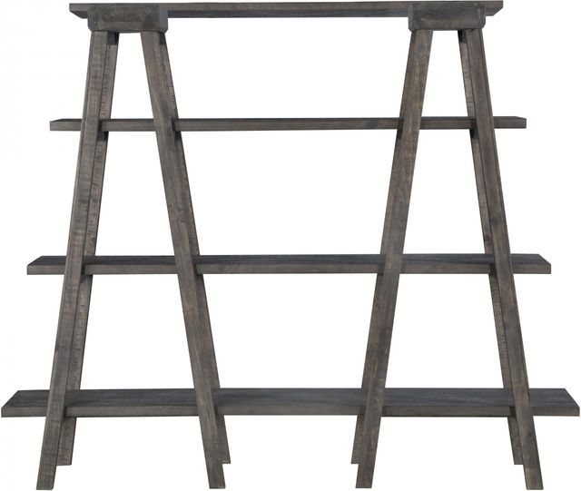 Magnussen Home® Sutton Place Weathered Charcoal Bookshelf-0