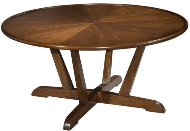 Hekman® Mid Century Modern Walnut Round Coffee Table